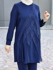 Şifon Detaylı Tunik