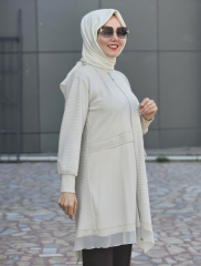 Arkada Fermuar Detaylı Kap/Tunik