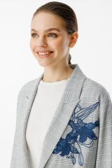 Astarsız Ceketli  Viskon Takım